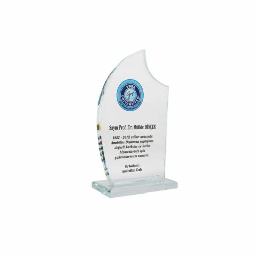 seffaf-kristal-plaket-prt11 Şeffaf Kristal Teşekkür Tebrik Plaketi