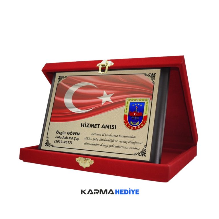 Askeri ve Sektörel Plaketler kategorisinden örnek ürün