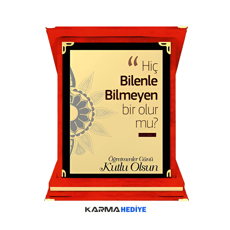 ogretmenlere-ozel-kirmizi-kadife-plaket-2