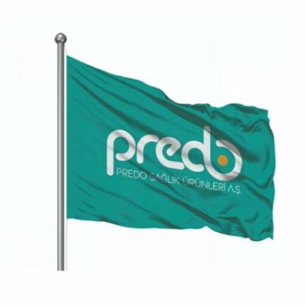 Özel Logolu Gönder Flama 100×150 – Çift Kat Saten